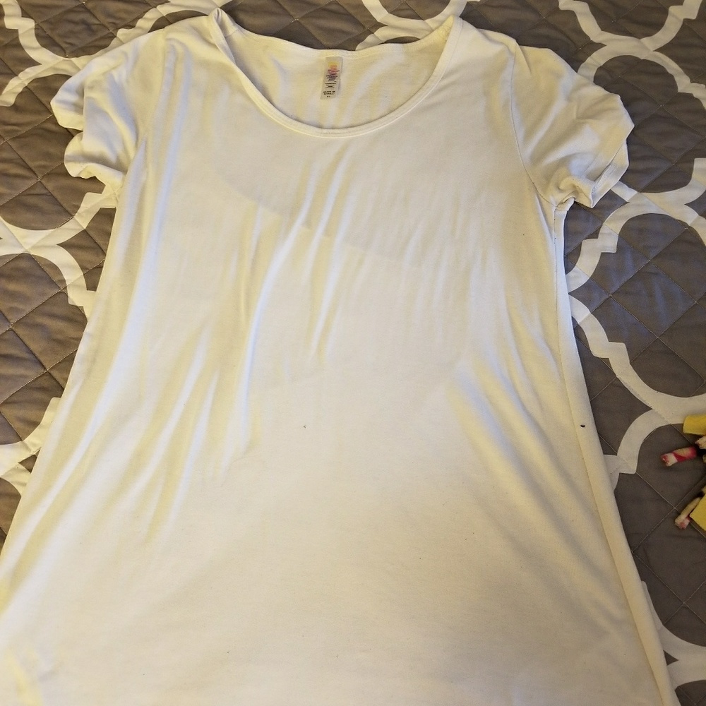 LuLaRoe white shirt